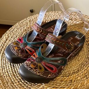 L’Artiste Copa Slide Sandals 8